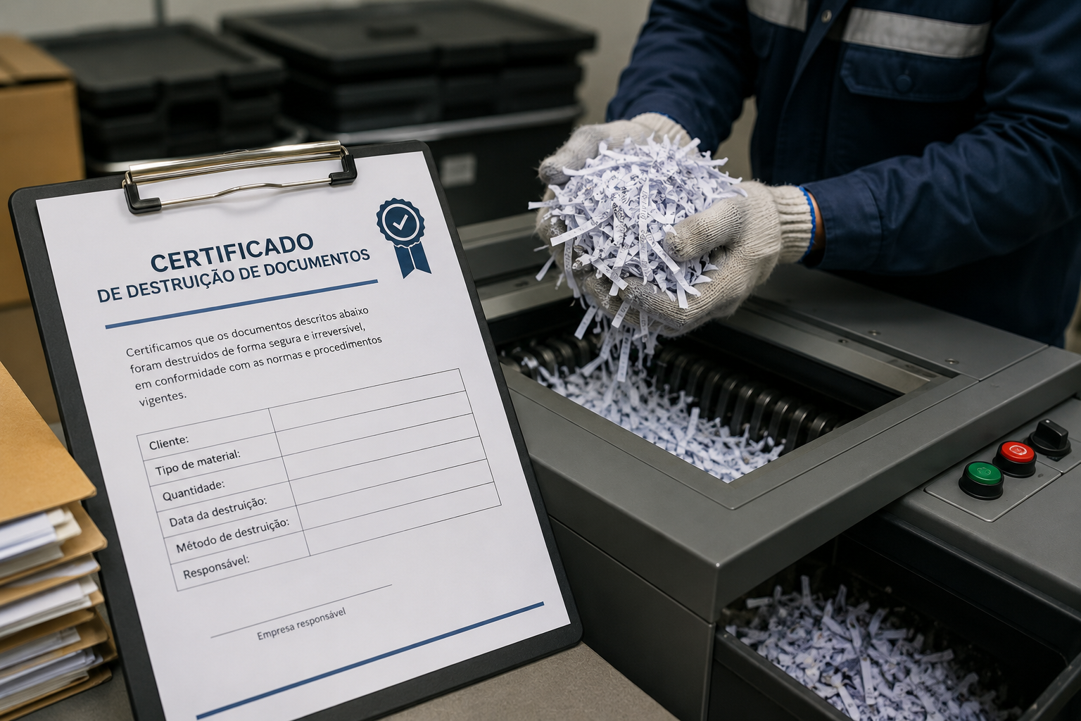 Certificado de destruição de documentos: por que ele é essencial em auditorias e compliance